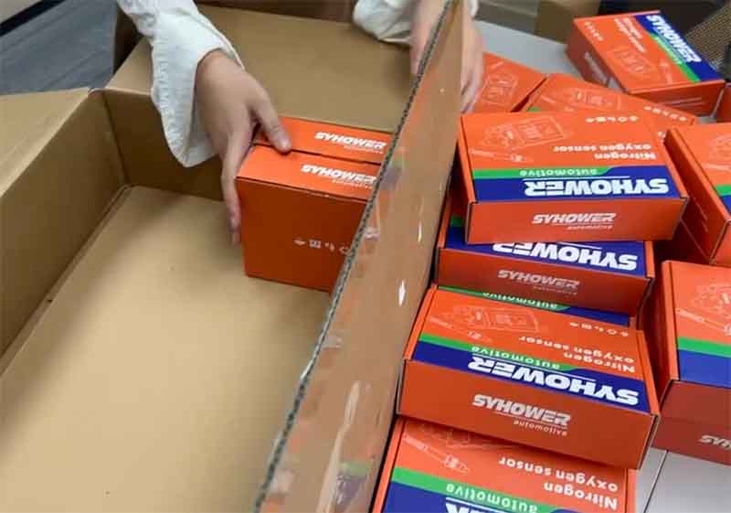 Registro de carregamento de pedidos de sensores Nox